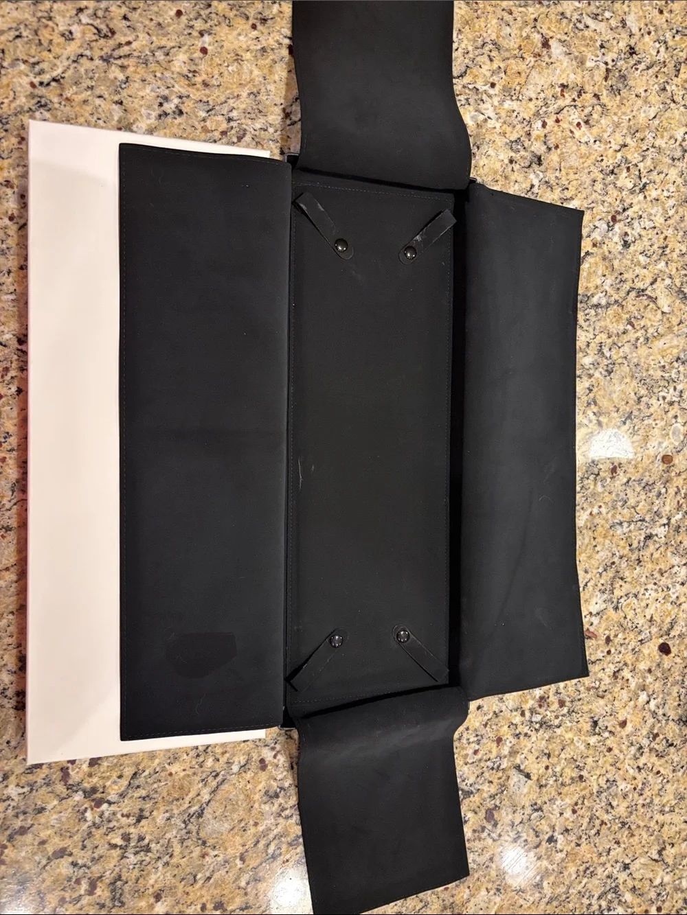 CHANEL 31 Rue Carbon box White and Black Logo Gift Box